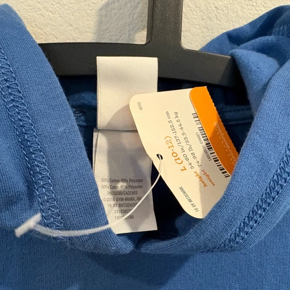 Gymboree DC Superheroes Hooded Sweatshirt Boys Size Large 10/12 NWT From 2016